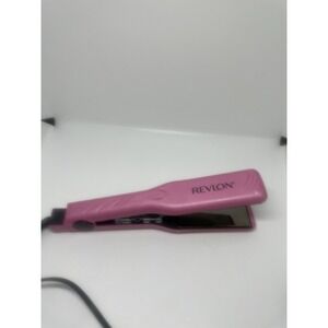 Revlon Titanium Hair Straightener - pink - Adjustable Heat - tested and‎ working
